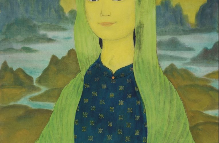 Bức tranh “Quý cô thắt khăn” của họa sĩ Lê Phổ có giá 1,1 triệu USD