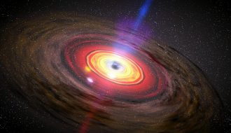 Chụp được hình ảnh một hố đen đang nuốt chửng một ngôi sao chết